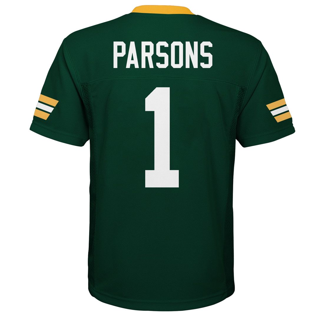 Micah Parsons Green Bay Packers Youth Replica Jersey - Green