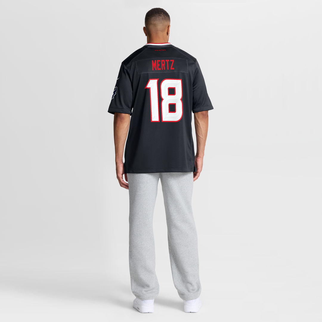 Graham Mertz Houston Texans Team Game Jersey - Navy