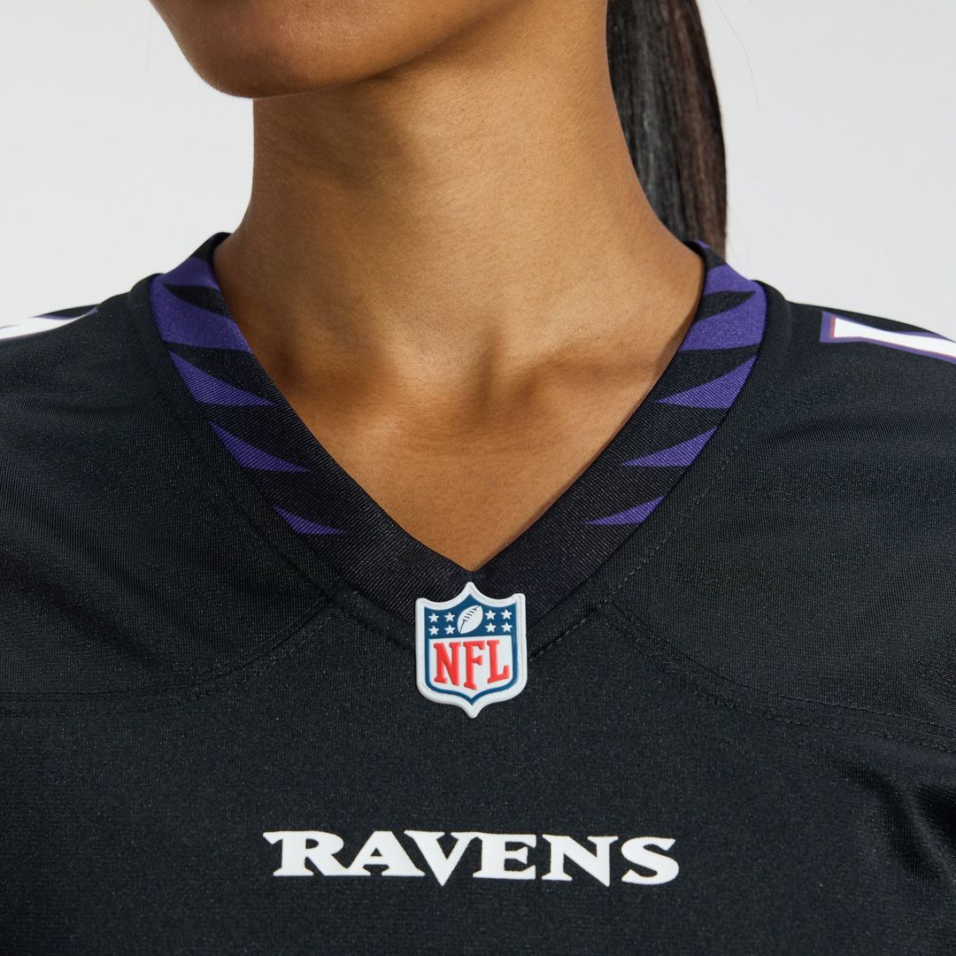 Kyle Hamilton Baltimore Ravens Women's Team Game Jersey - Purple