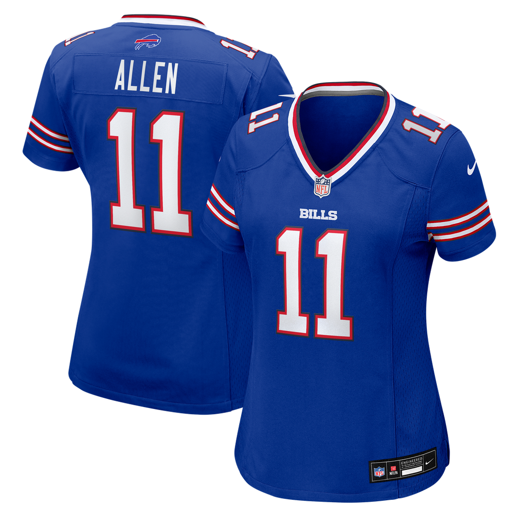 Kyle Allen Buffalo Bills Women's Team Game Jersey - Royal