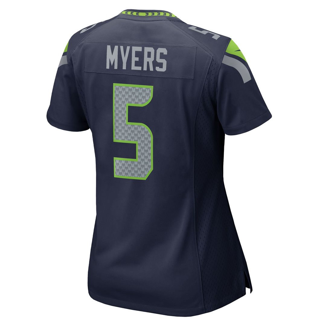 Jason Myers Seattle Seahawks Women's Team Game Jersey - College Navy