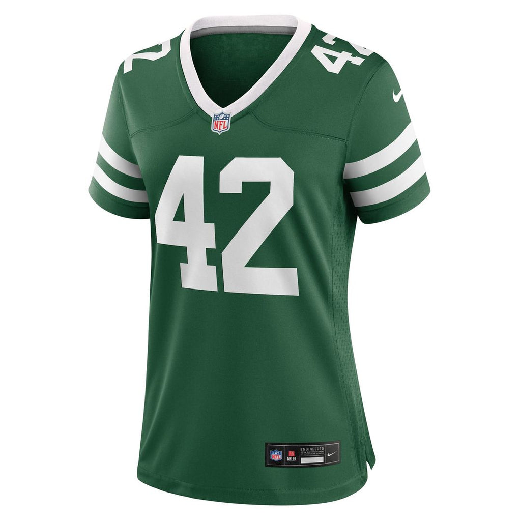 Thomas Hennessy New York Jets Women's Game Jersey - Legacy Green