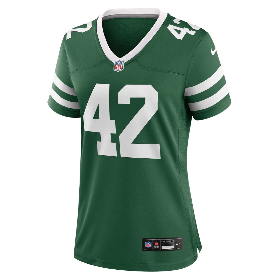 Thomas Hennessy New York Jets Women's Game Jersey - Legacy Green