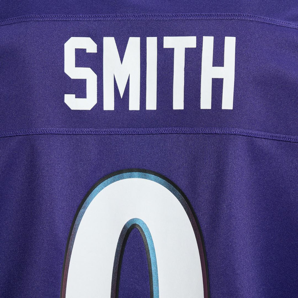 Roquan Smith Baltimore Ravens Team Game Jersey - Purple