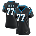 Luke Fortner Carolina Panthers Women's Team Game Jersey - Black