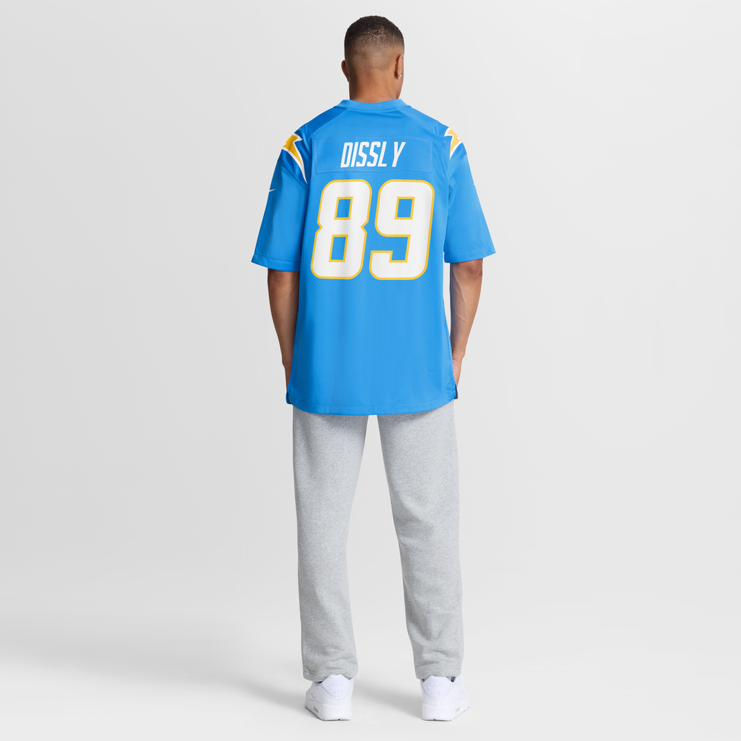 Will Dissly Los Angeles Chargers Team Game Jersey - Powder Blue