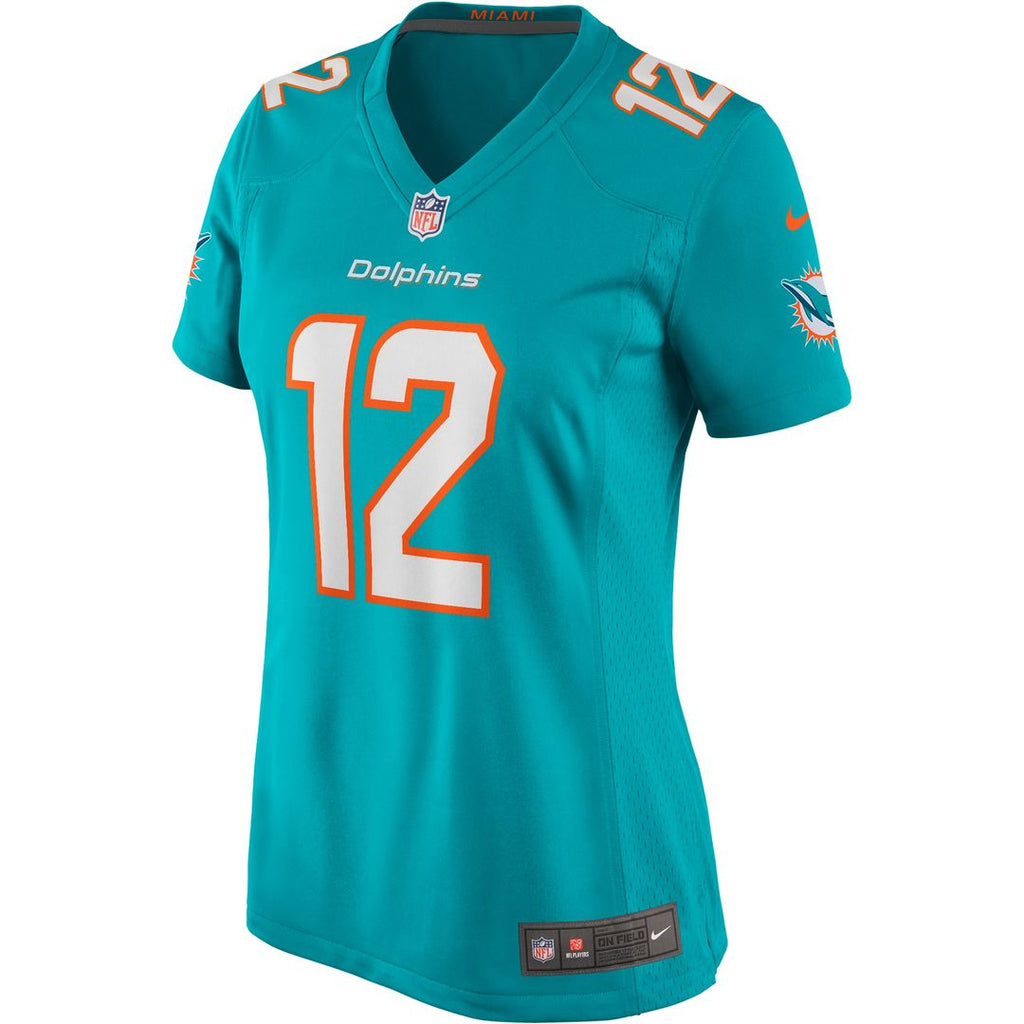 Bob Griese Miami Dolphins Women's Game Retired Player Jersey - Aqua