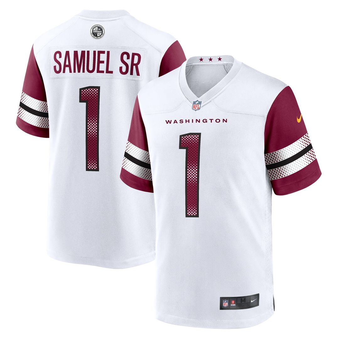 Deebo Samuel Sr Washington Commanders Game Player Jersey - Burgundy