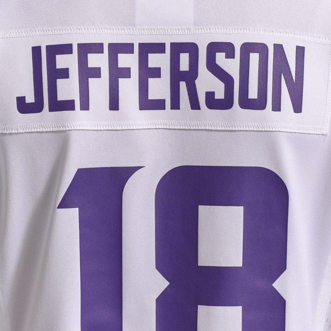 Justin Jefferson Minnesota Vikings Women's Game Player Jersey - White