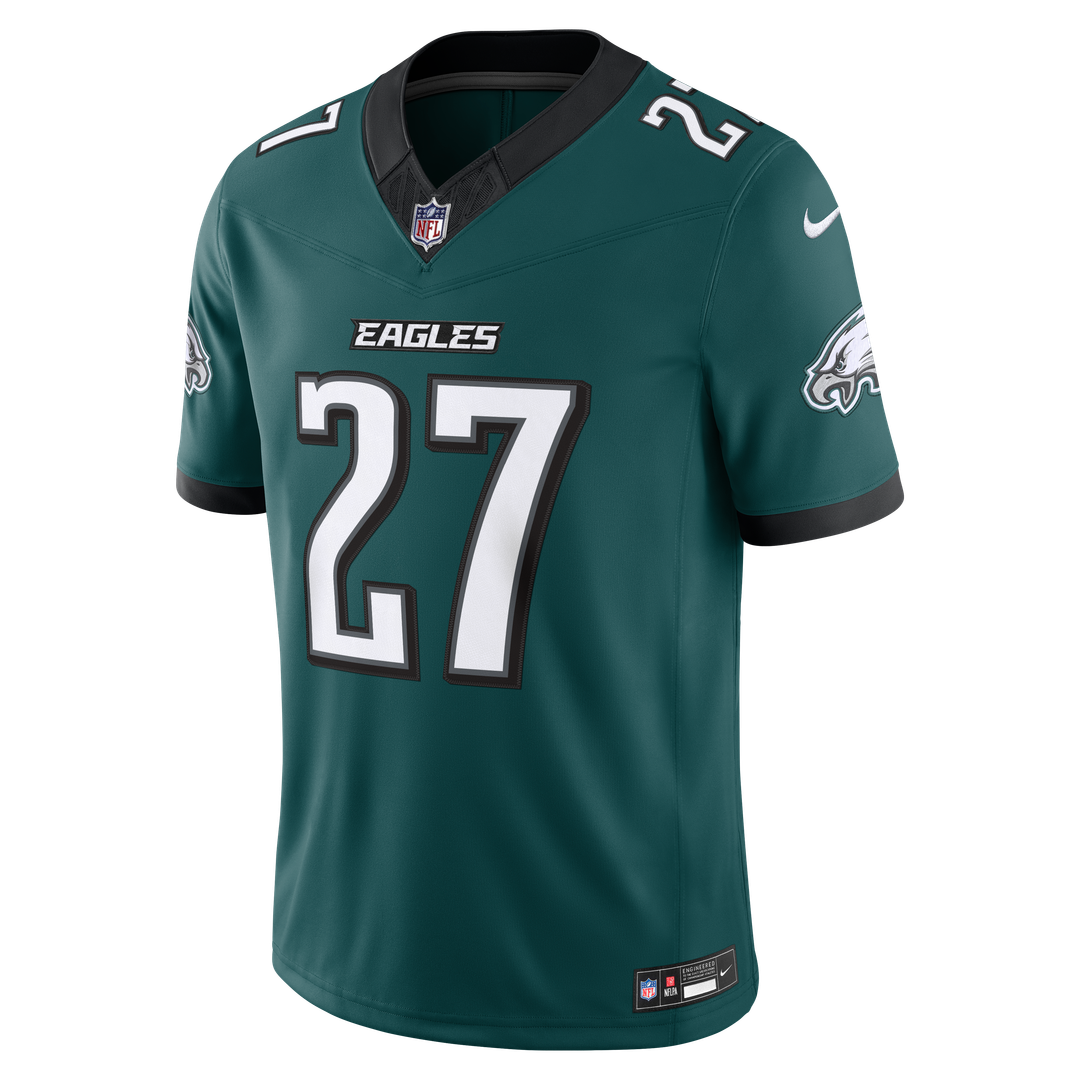 Quinyon Mitchell Philadelphia Eagles Team Vapor F.U.S.E. Stitched Limited Jersey - Midnight Green