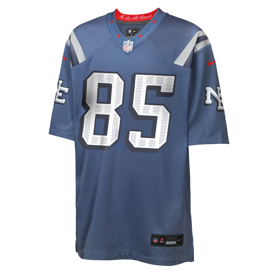 Hunter Henry New England Patriots Youth Rivalries Collection Game Jersey - Storm Blue