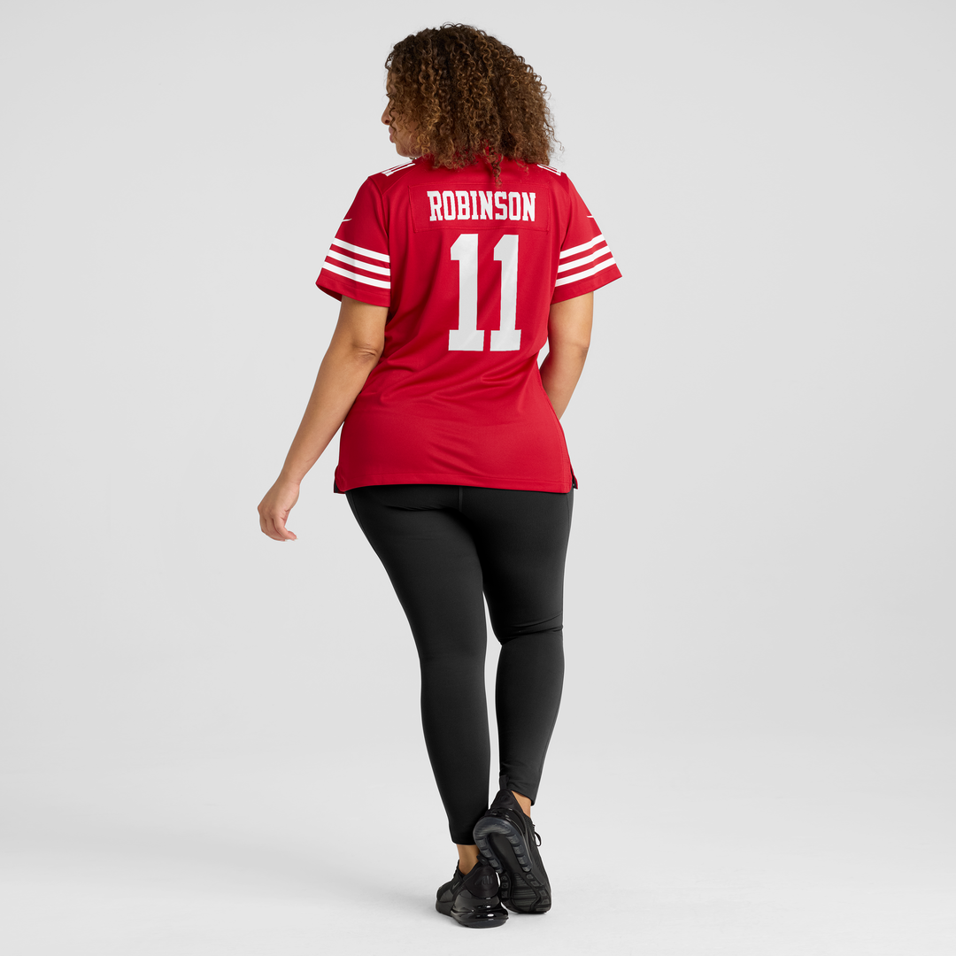 Demarcus Robinson San Francisco 49ers Women's Team Game Jersey - Scarlet