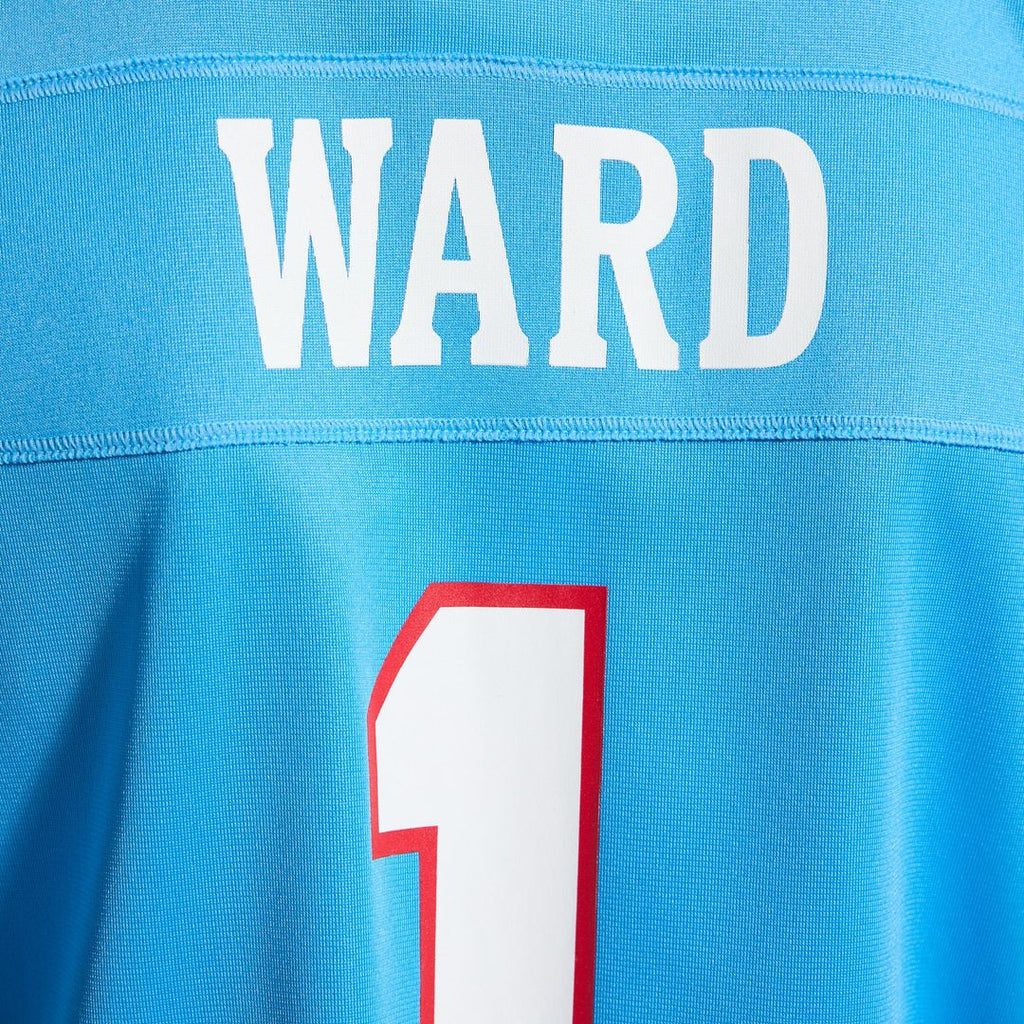 Cameron Ward Tennessee Titans Women's Game Jersey - Light Blue