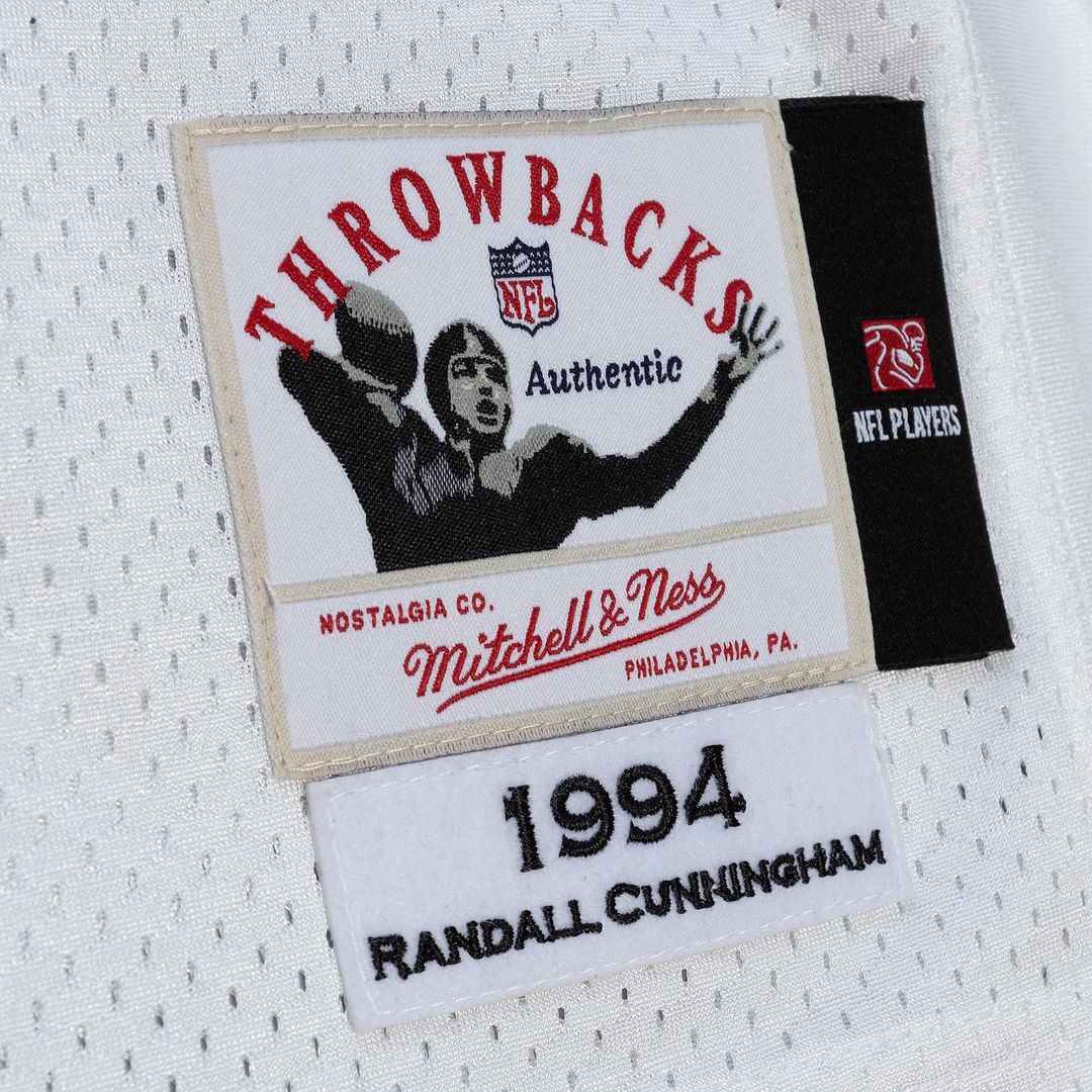 Randall Cunningham Philadelphia Eagles 1992 Authentic Throwback Retired Player Jersey - Green