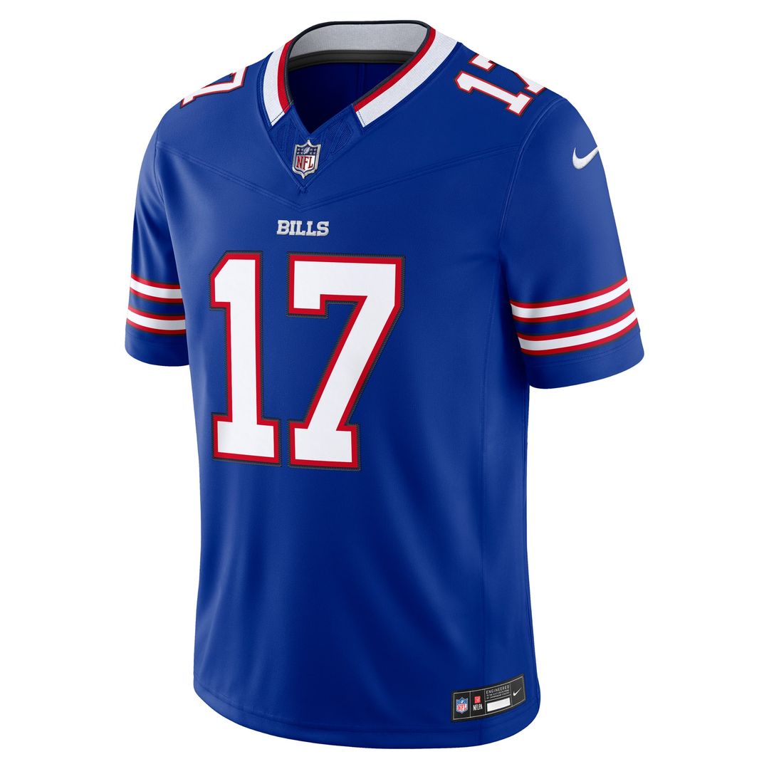 Josh Allen Buffalo Bills Team Vapor F.U.S.E. Stitched Limited Jersey - Royal
