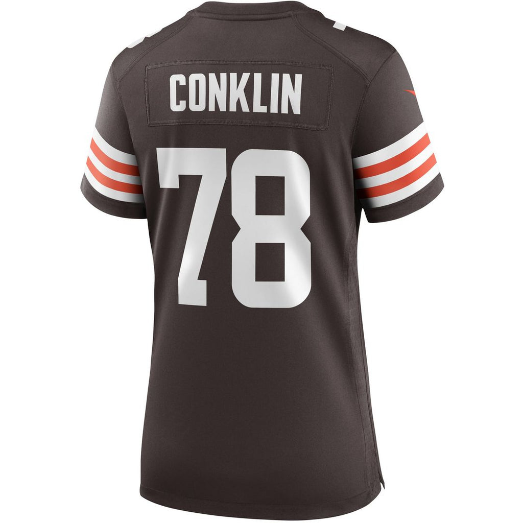 Jack Conklin Cleveland Browns Women's Player Game Jersey - Brown