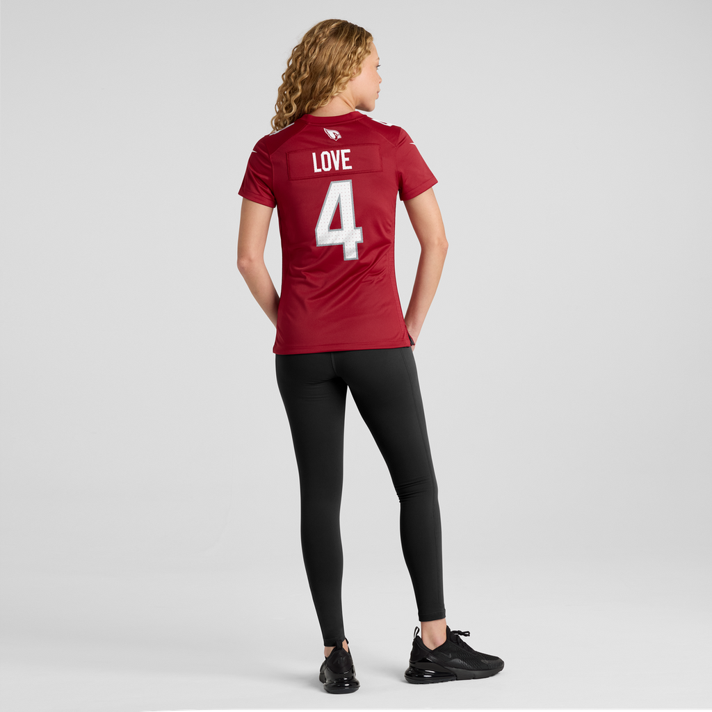 Jeremiyah Love Arizona Cardinals Women's Game Jersey - White