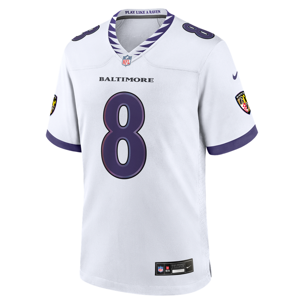 Lamar Jackson Baltimore Ravens Alternate Game Jersey - Purple