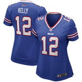 Jim Kelly Buffalo Bills Women's Game Retired Player Jersey - Royal