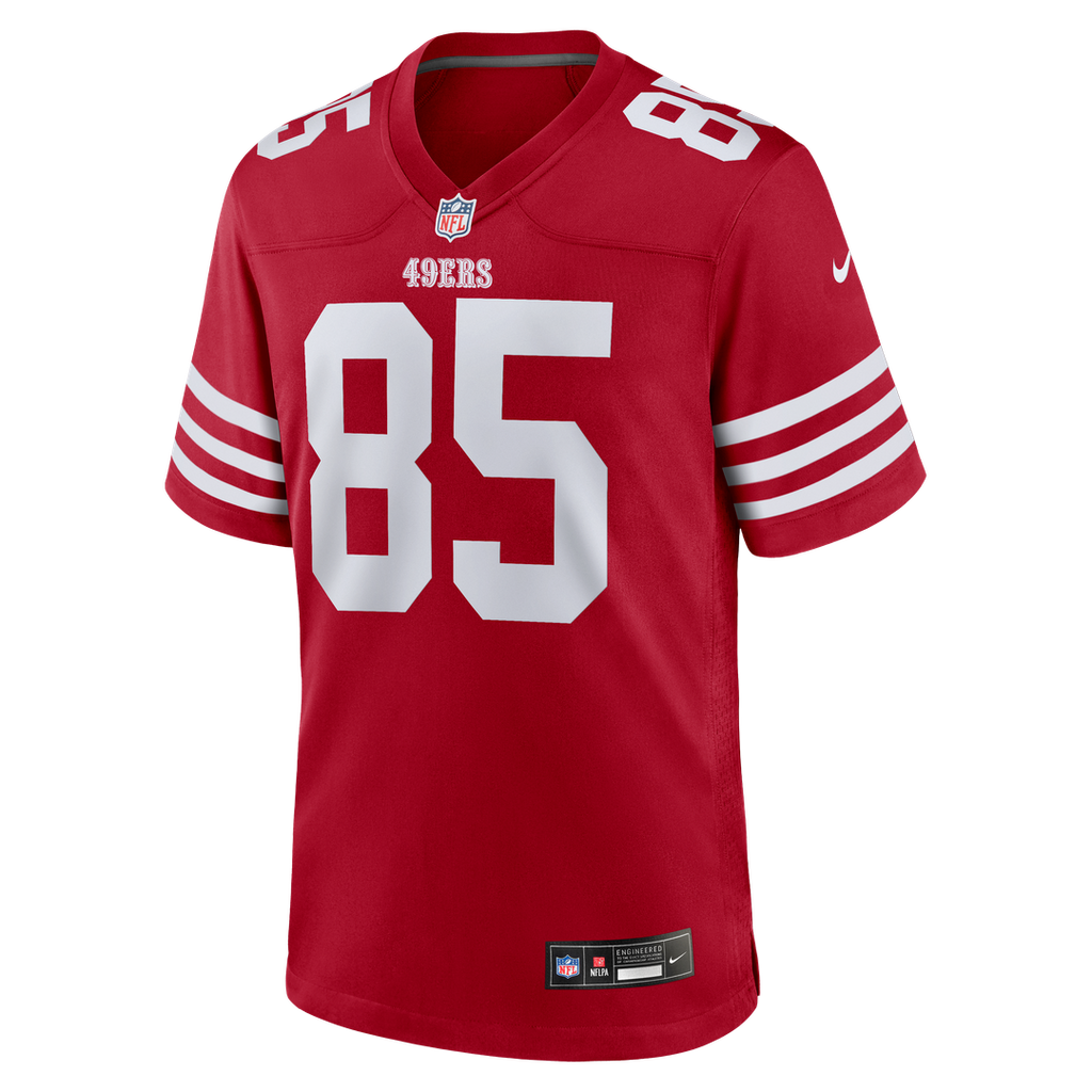 George Kittle San Francisco 49ers Player Game Jersey - Scarlet