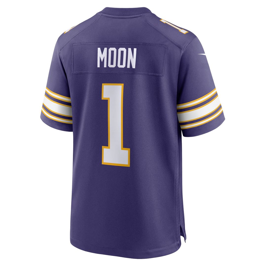 Warren Moon Minnesota Vikings Retired Player Alternate Game Jersey - Purple