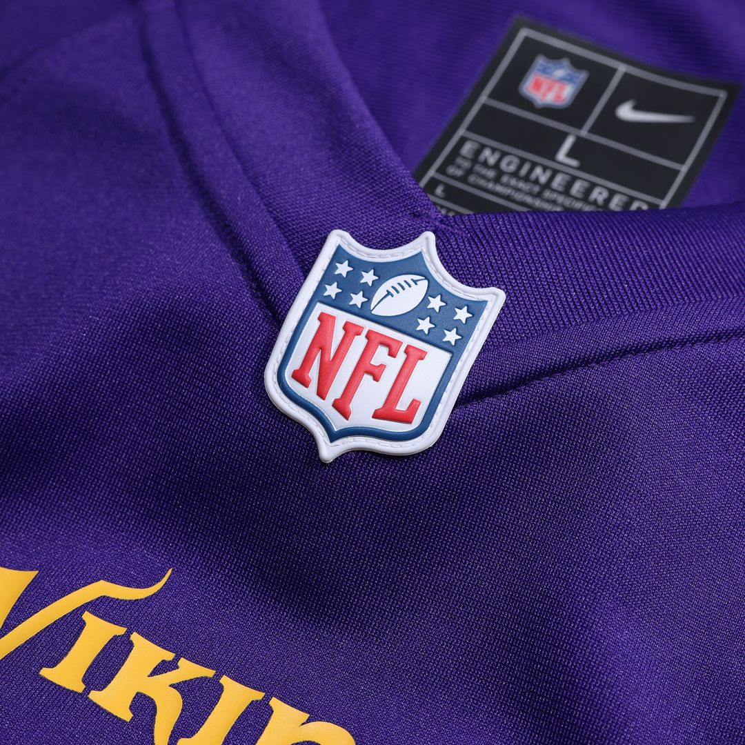 Andrew Booth Jr. Minnesota Vikings Player Game Jersey - Purple