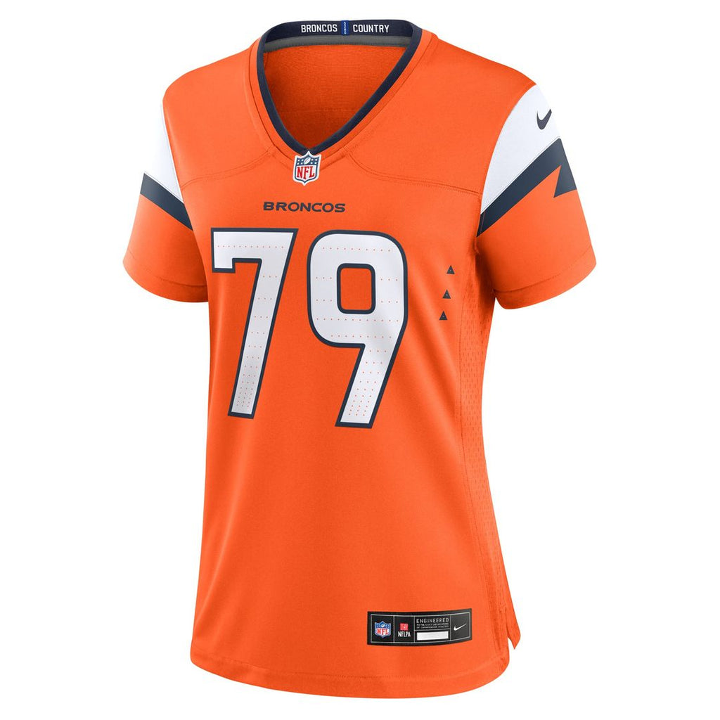 Matt Peart Denver Broncos Women's Team Game Jersey - Orange