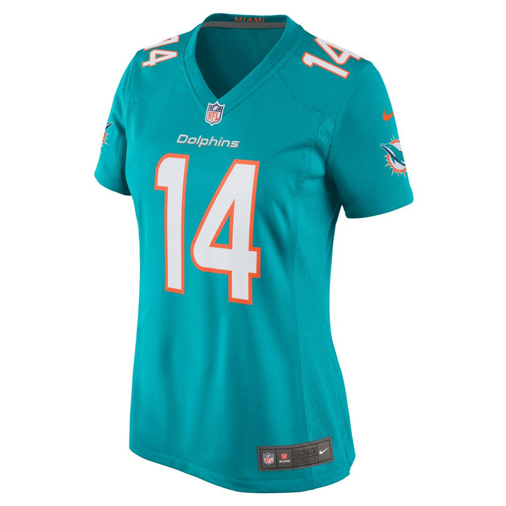 Ryan Fitzpatrick Miami Dolphins Women's Game Jersey - Aqua