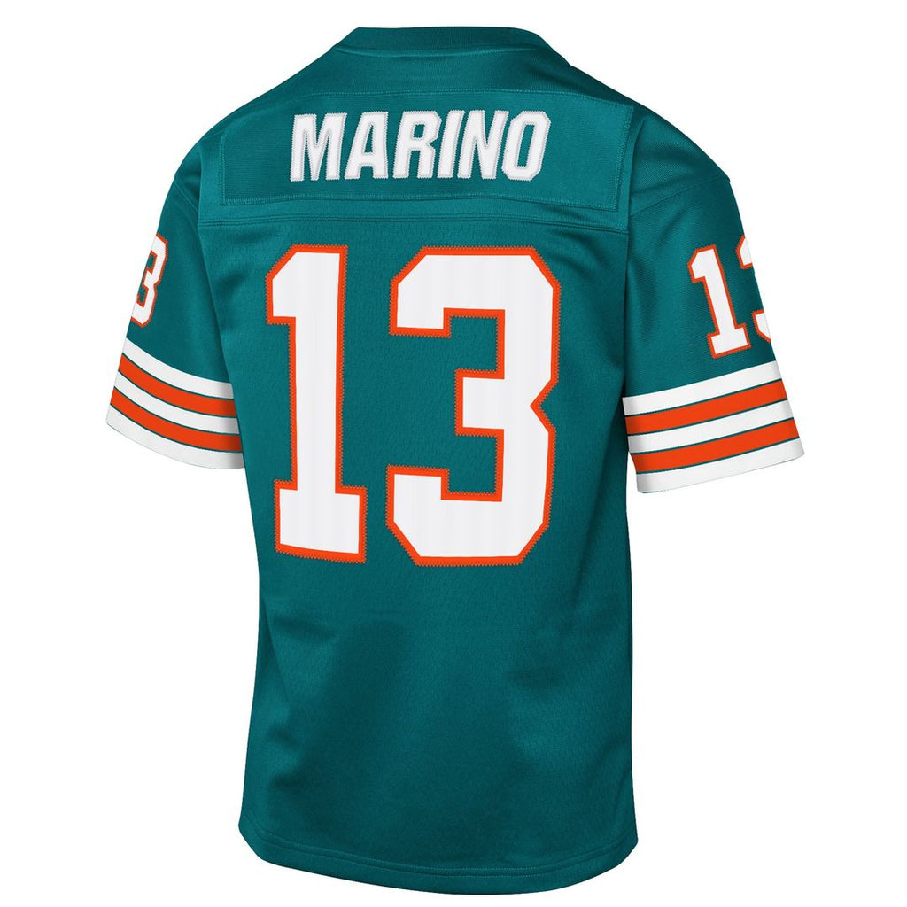 Dan Marino Miami Dolphins Youth 1984 Throwback Fashion Jersey - Aqua