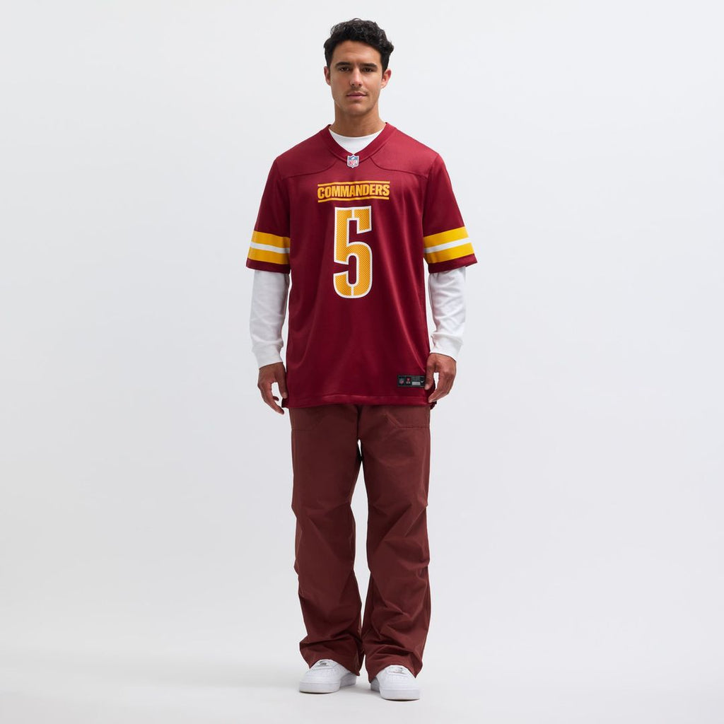 Jayden Daniels Washington Commanders Player Game Jersey - White