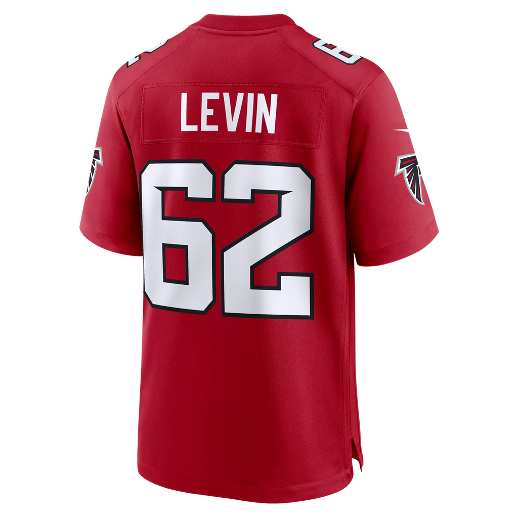 Corey Levin Atlanta Falcons Team Game Jersey - Red