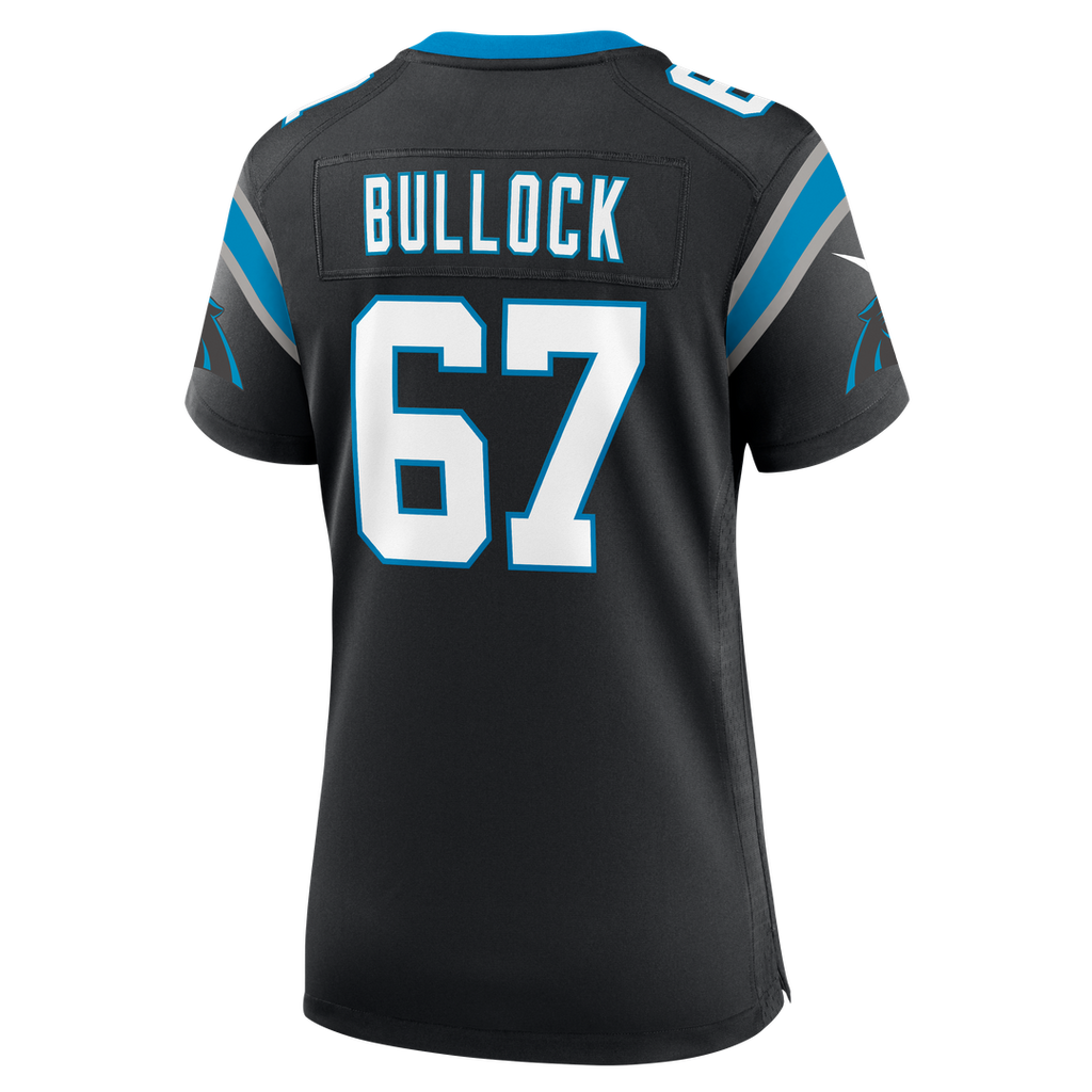 Corey Bullock Carolina Panthers Women's Team Game Jersey - Black
