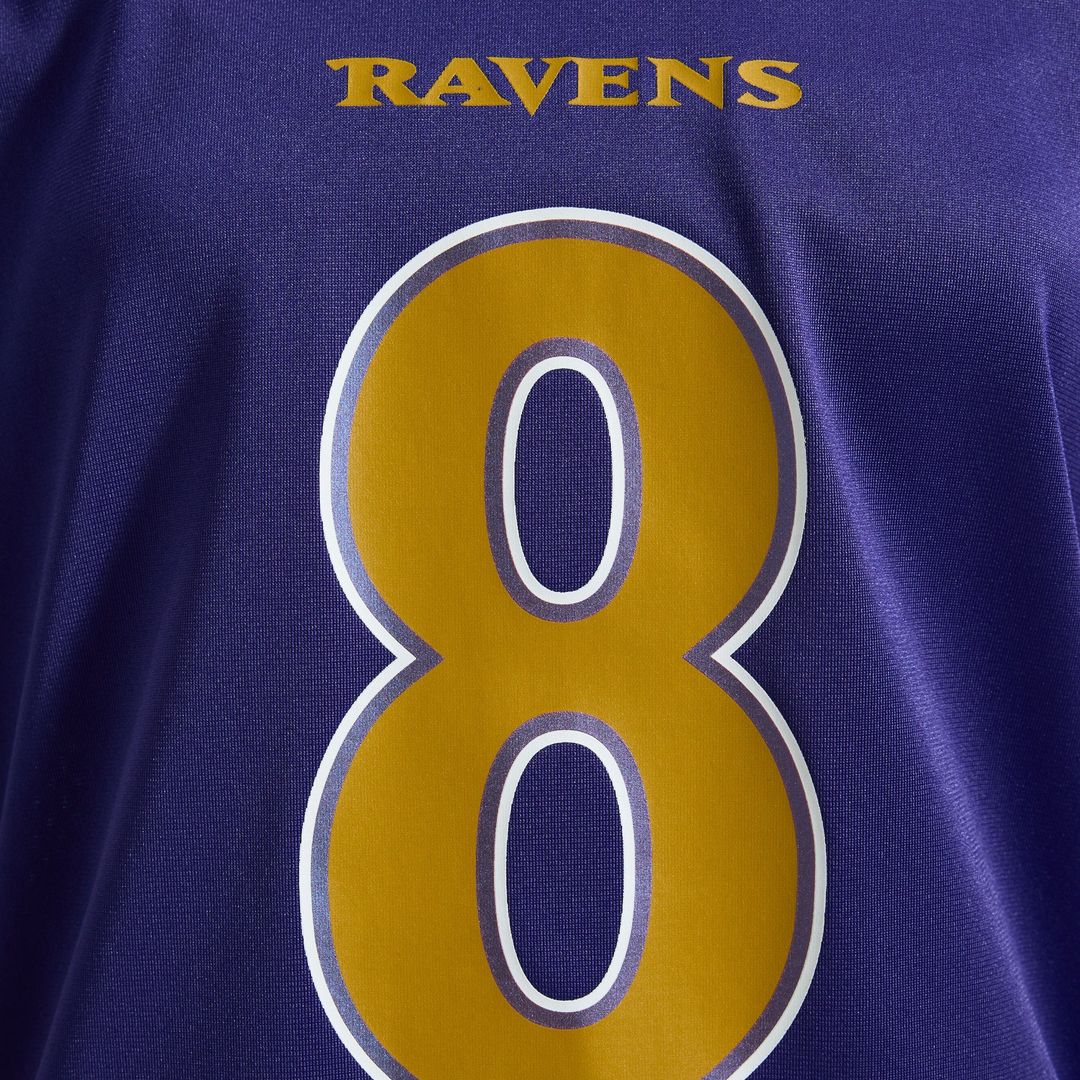 Lamar Jackson Baltimore Ravens Women's Alternate Game Jersey - Purple