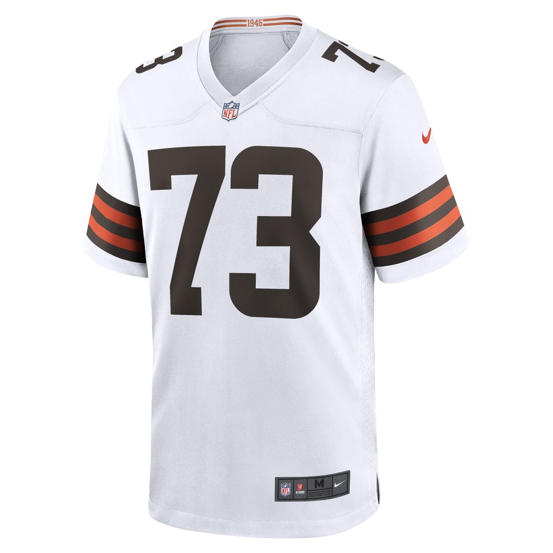 Joe Thomas Cleveland Browns Retired Game Player Jersey - White