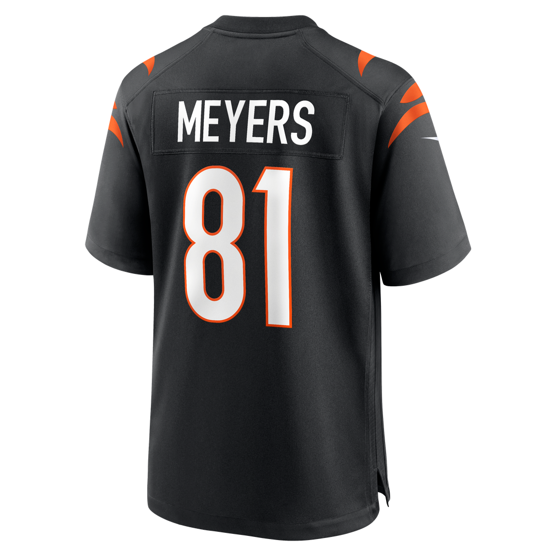 Dohnte Meyers Cincinnati Bengals Team Game Jersey - Black