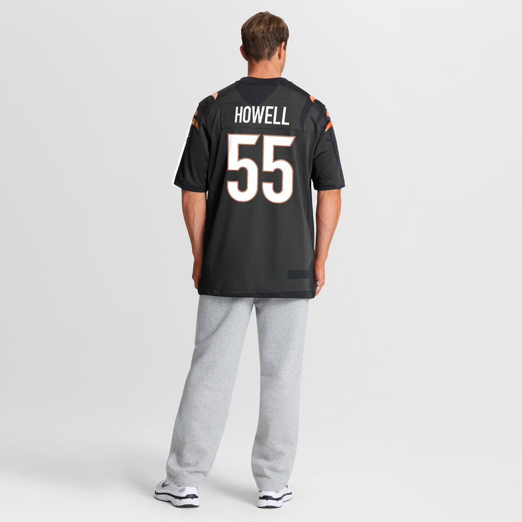Cashius Howell Cincinnati Bengals Team Game Jersey - Black