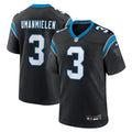 Princely Umanmielen Carolina Panthers Team Game Jersey - Black
