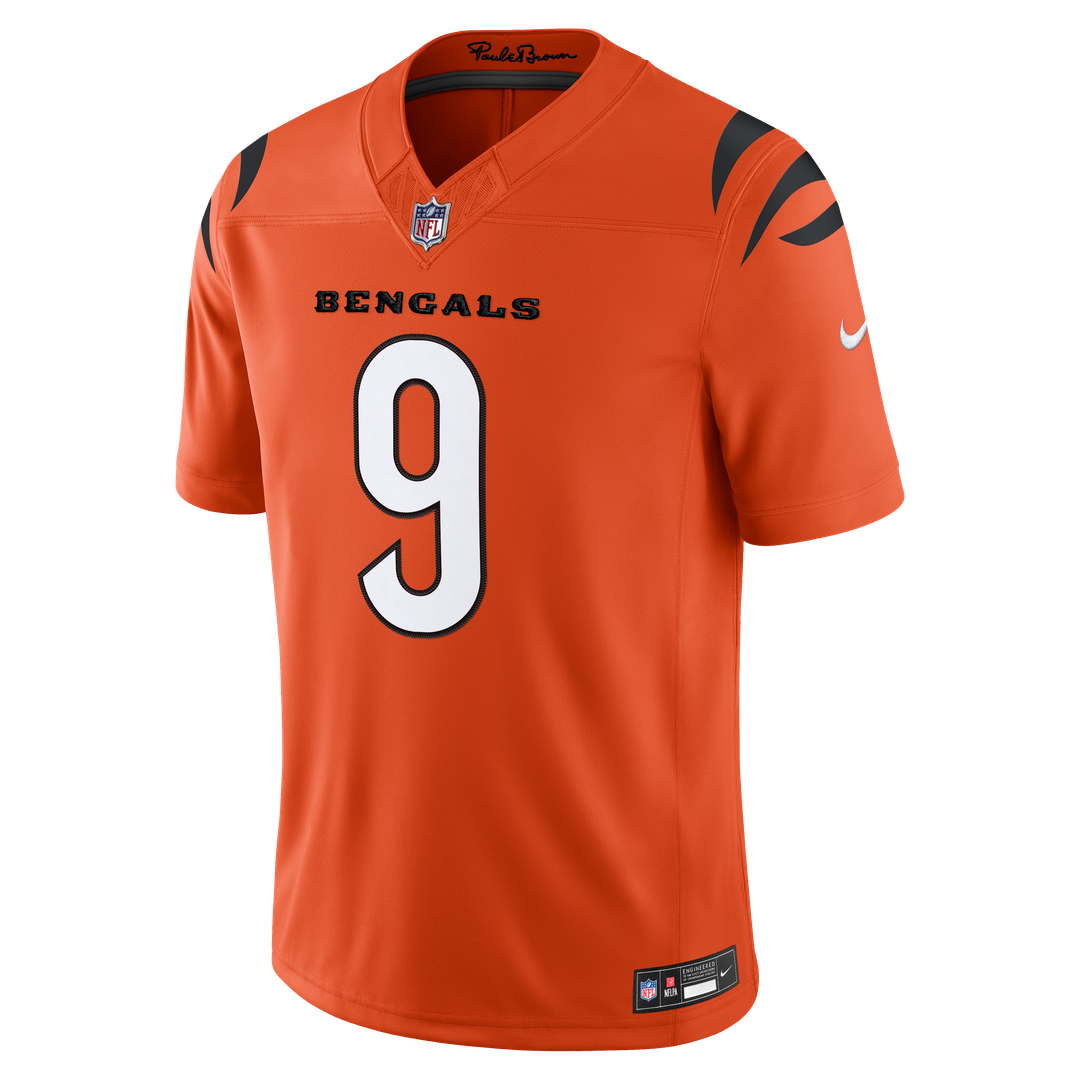 Joe Burrow Cincinnati Bengals Team Vapor F.U.S.E. Stitched Limited Jersey - Black
