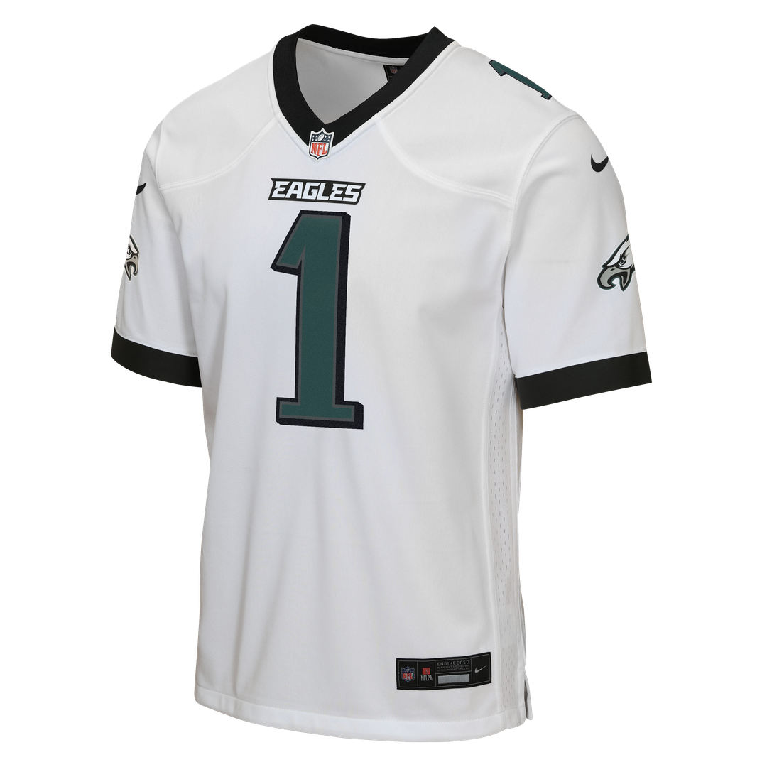 Jalen Hurts Philadelphia Eagles Youth Alternate Game Jersey - Black