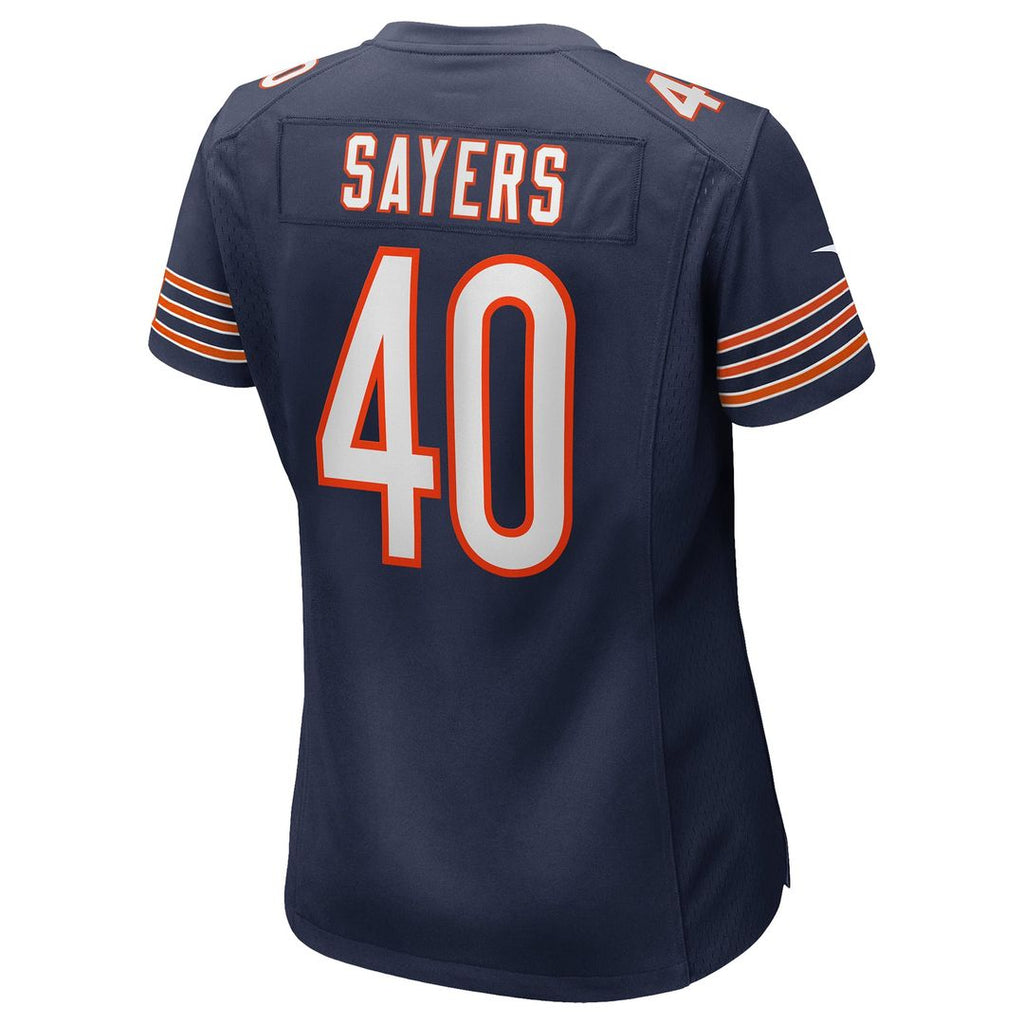 Gale Sayers Chicago Bears Women's Game Retired Player Jersey - Navy