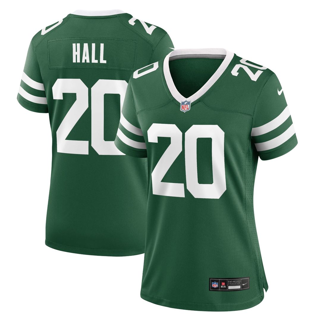 Breece Hall New York Jets Women's Game Jersey - Legacy White