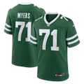 Josh Myers New York Jets Team Game Jersey - Legacy Green