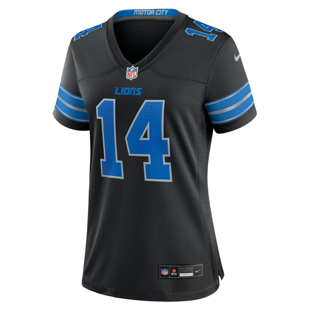 Amon - Ra St. Brown Detroit Lions Women's White Game Jersey - White