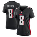 Kyle Pitts Sr. Atlanta Falcons Women's Game Jersey - Black