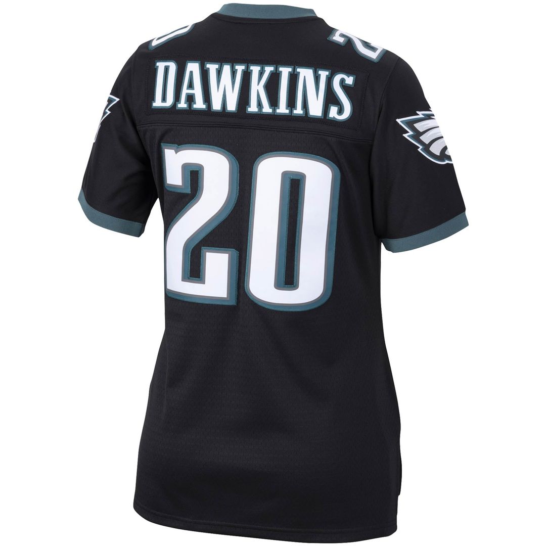 Brian Dawkins Philadelphia Eagles Women's Legacy Replica Team Jersey - Black