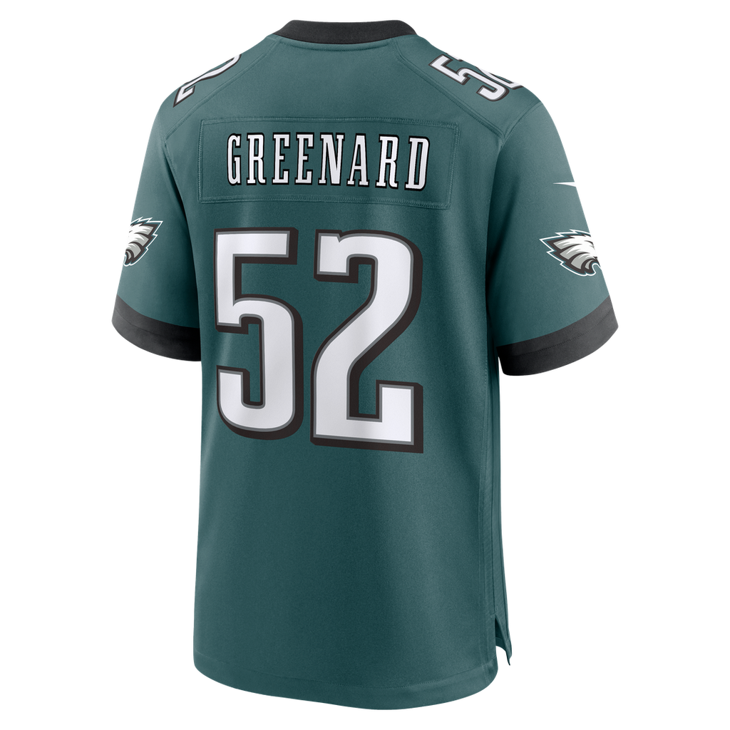 Jonathan Greenard Philadelphia Eagles Game Jersey - Midnight Green