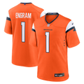 Evan Engram Denver Broncos Team Game Jersey - Orange