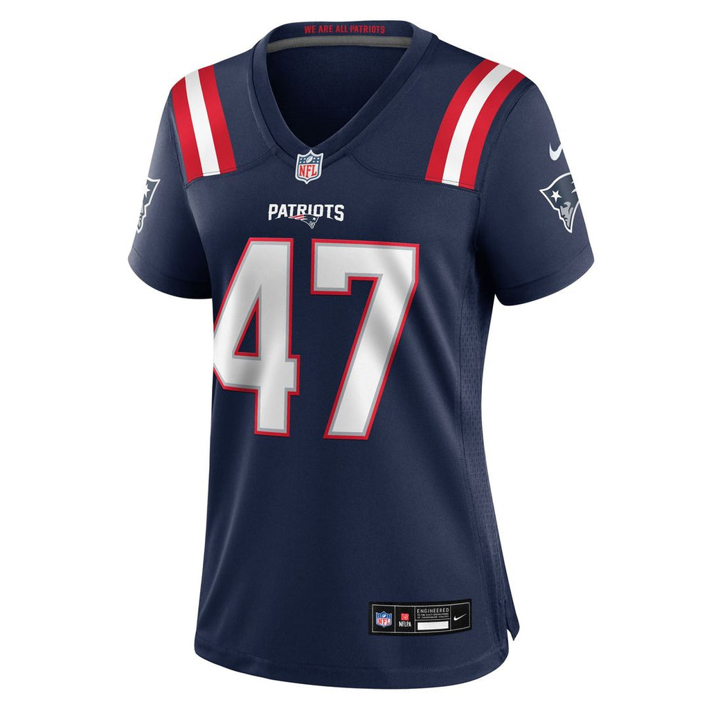 Julian Ashby New England Patriots Women's Team Game Jersey - Navy