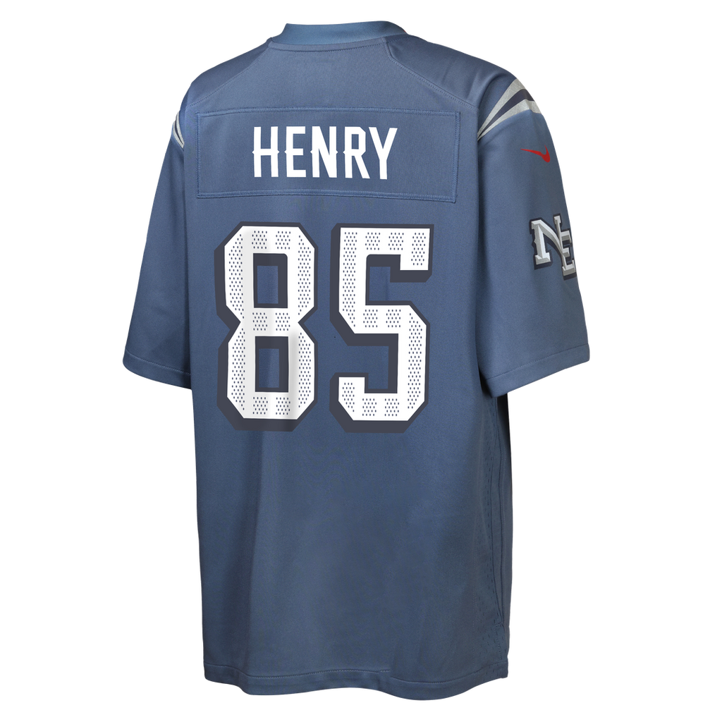 Hunter Henry New England Patriots Youth Rivalries Collection Game Jersey - Storm Blue