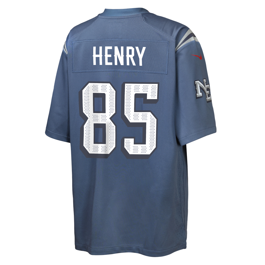 Hunter Henry New England Patriots Youth Rivalries Collection Game Jersey - Storm Blue
